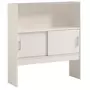 PARISOT Lit PARISOT SCOOP  Enfant l90x L200 cm avec 3 meubles de rangement - Contemporain - Décor blanc