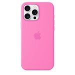 APPLE Coque en silicone compatible MagSafe Peony pour iPhone 16 Pro Max