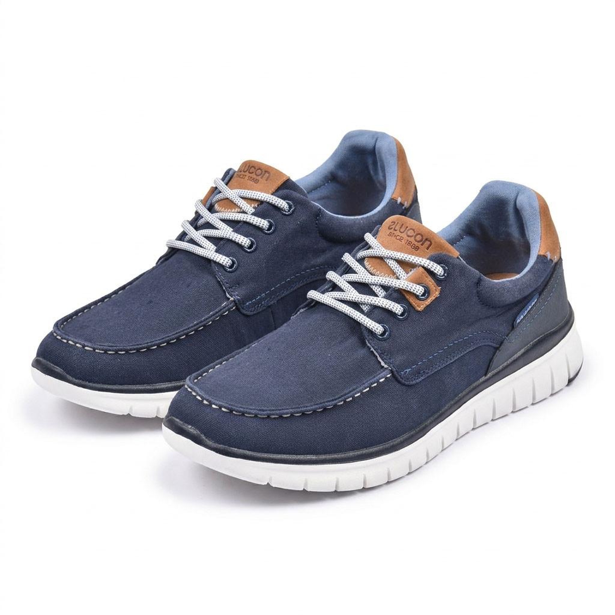 Voir la diapositive 3 : OZABI OZABI Basket homme confort semelle souple style bateau