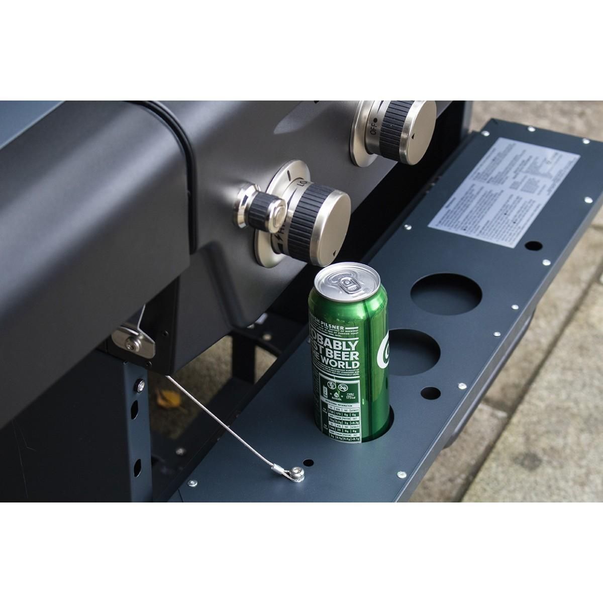 SAHARA Barbecue à gaz 5 brûleurs 18,7KW 10 Pers. Sahara Garantie 10 ans