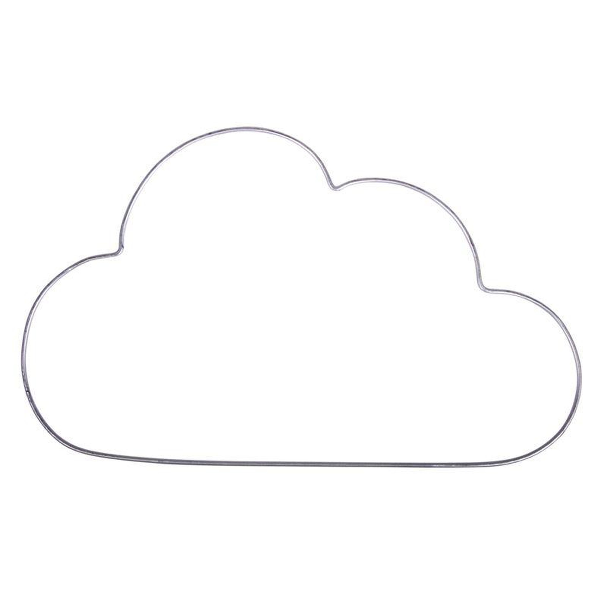 Rayher Nuage en fil de fer 30 x 17,5 cm