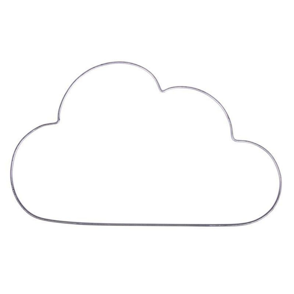 Rayher Nuage en fil de fer 30 x 17,5 cm