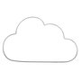 Voir la diapositive 1 : Rayher Nuage en fil de fer 30 x 17,5 cm