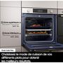 Voir la diapositive 4 : Samsung Four encastrable NV7B45502AK DualCookFlex
