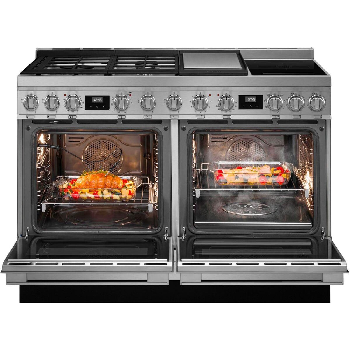 SMEG Piano de cuisson mixte CPF120IGMPX