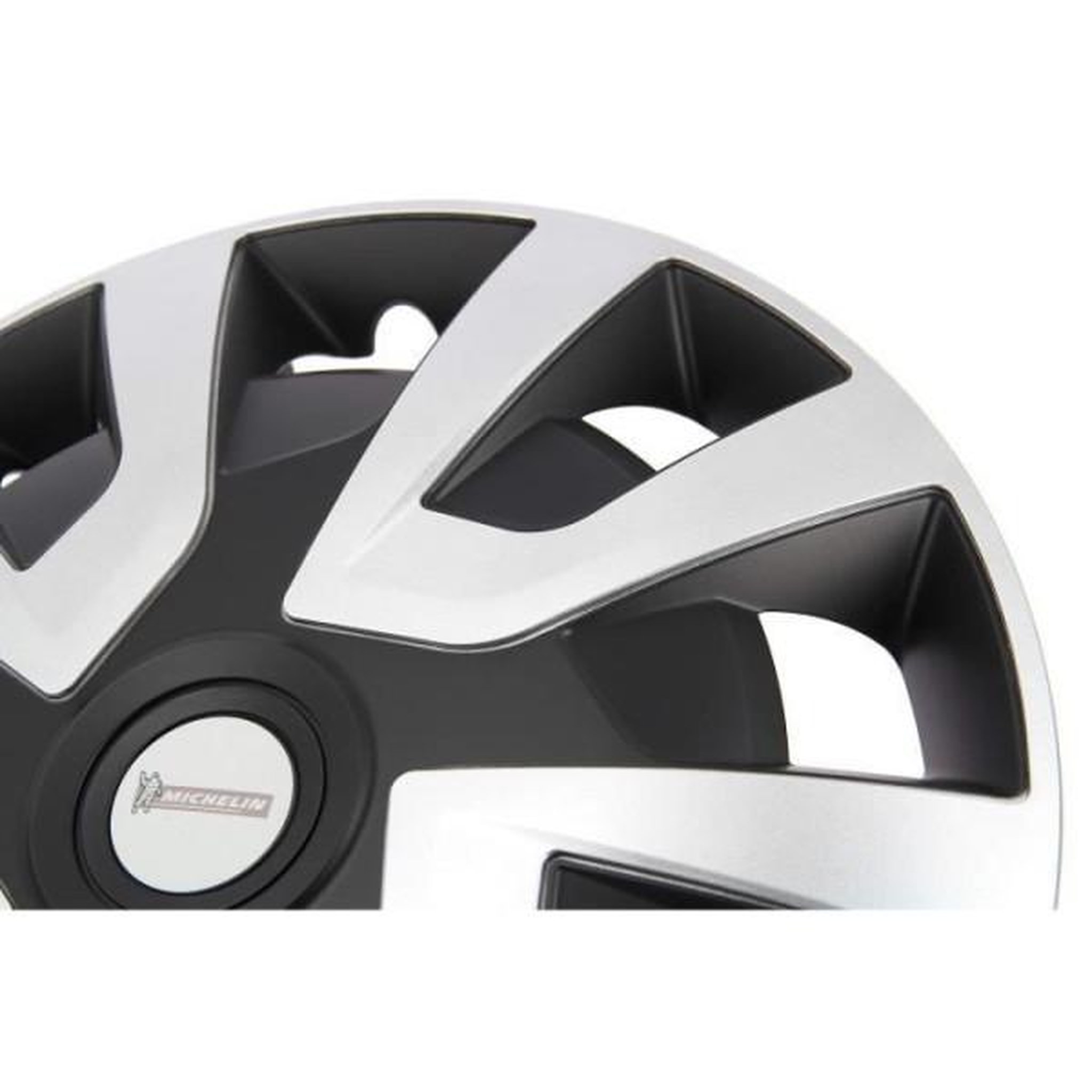 Voir la diapositive 2 : MICHELIN MICHELIN Lot de 4 enjoliveurs - 15 - NVS special utilitaires