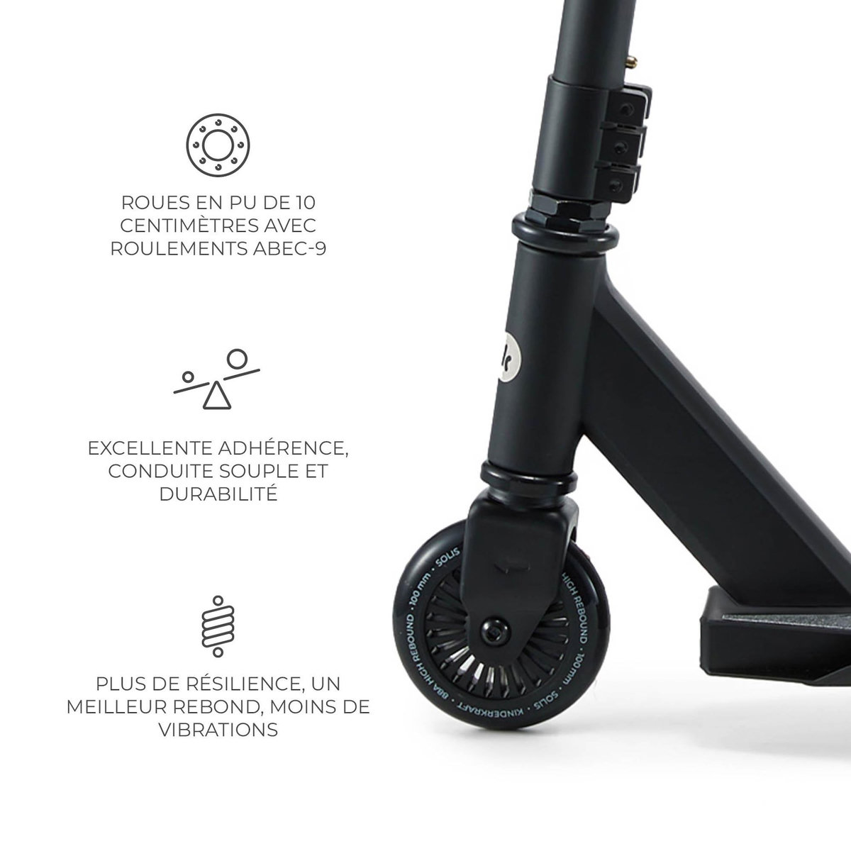 KINDERKRAFT Trottinette freestyle enfant légère