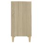 Voir la diapositive 5 : VIDAXL Buffet chene sonoma 57x35x70 cm bois d'ingenierie