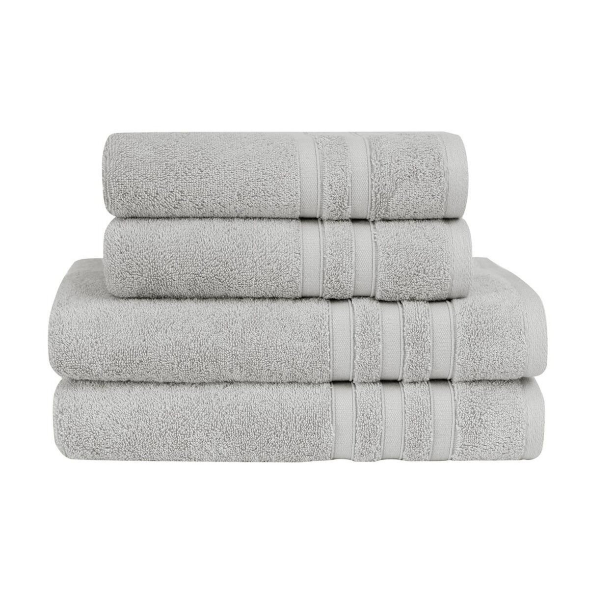 Sensei Maison Ensemble de bain 4 pièces 600 g/m² SENSILK