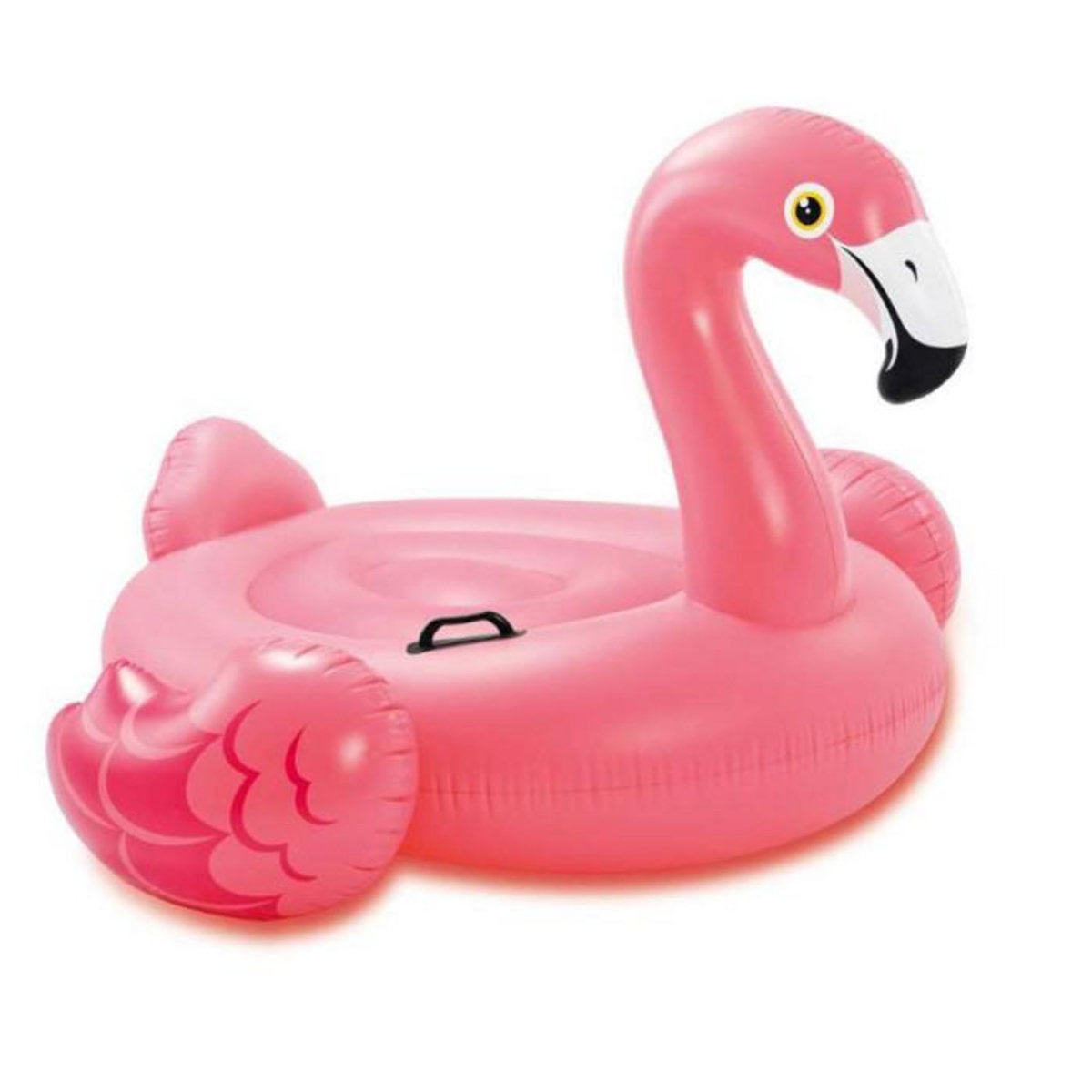 INTEX Flamant Rose Gonflable à Chevaucher 142cm Rose