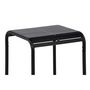Voir la diapositive 4 : Paris Prix Table de Jardin Design  Borneo  75cm Noir