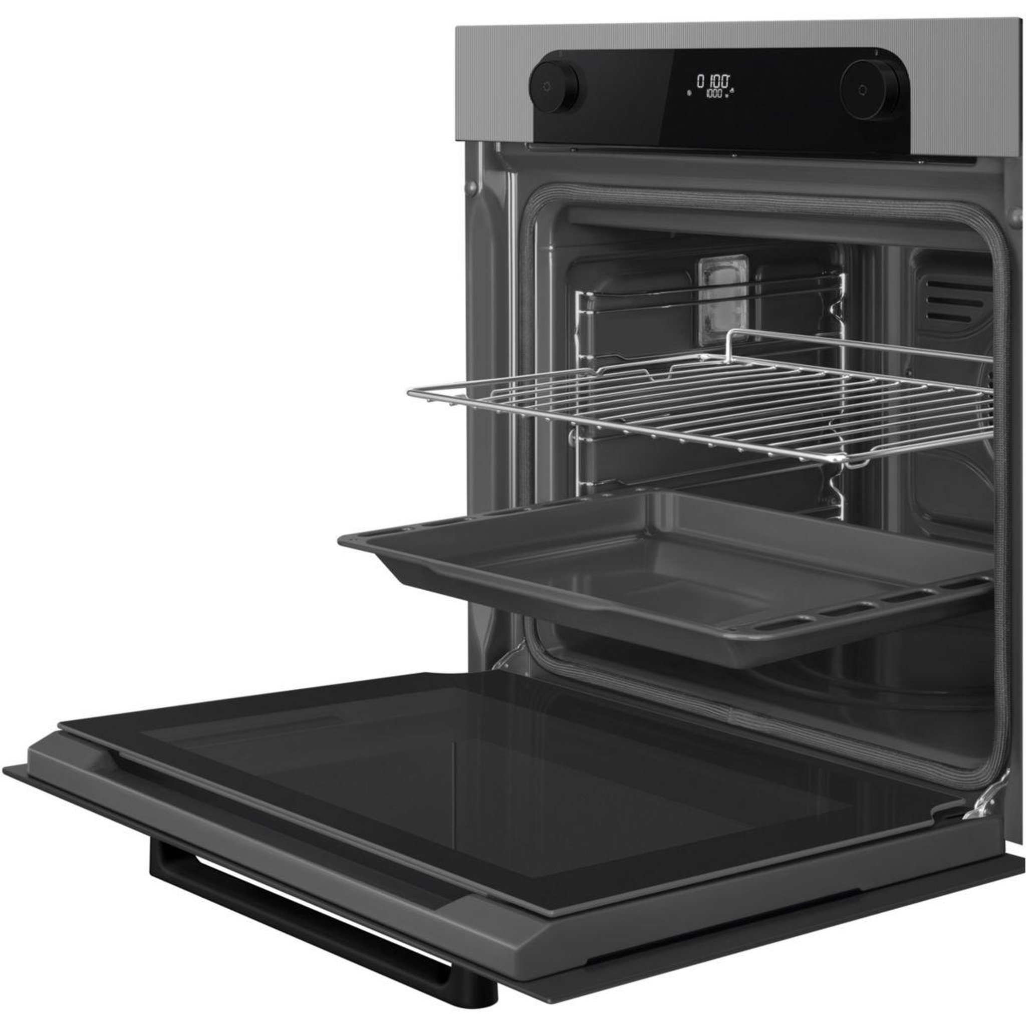 Voir la diapositive 5 : SMEG Four encastrable sfp6201ts - pyrolyse - chaleur tournante - porte froide