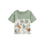 Petit Béguin T-shirt enfant Olajava. Coloris disponibles : Vert