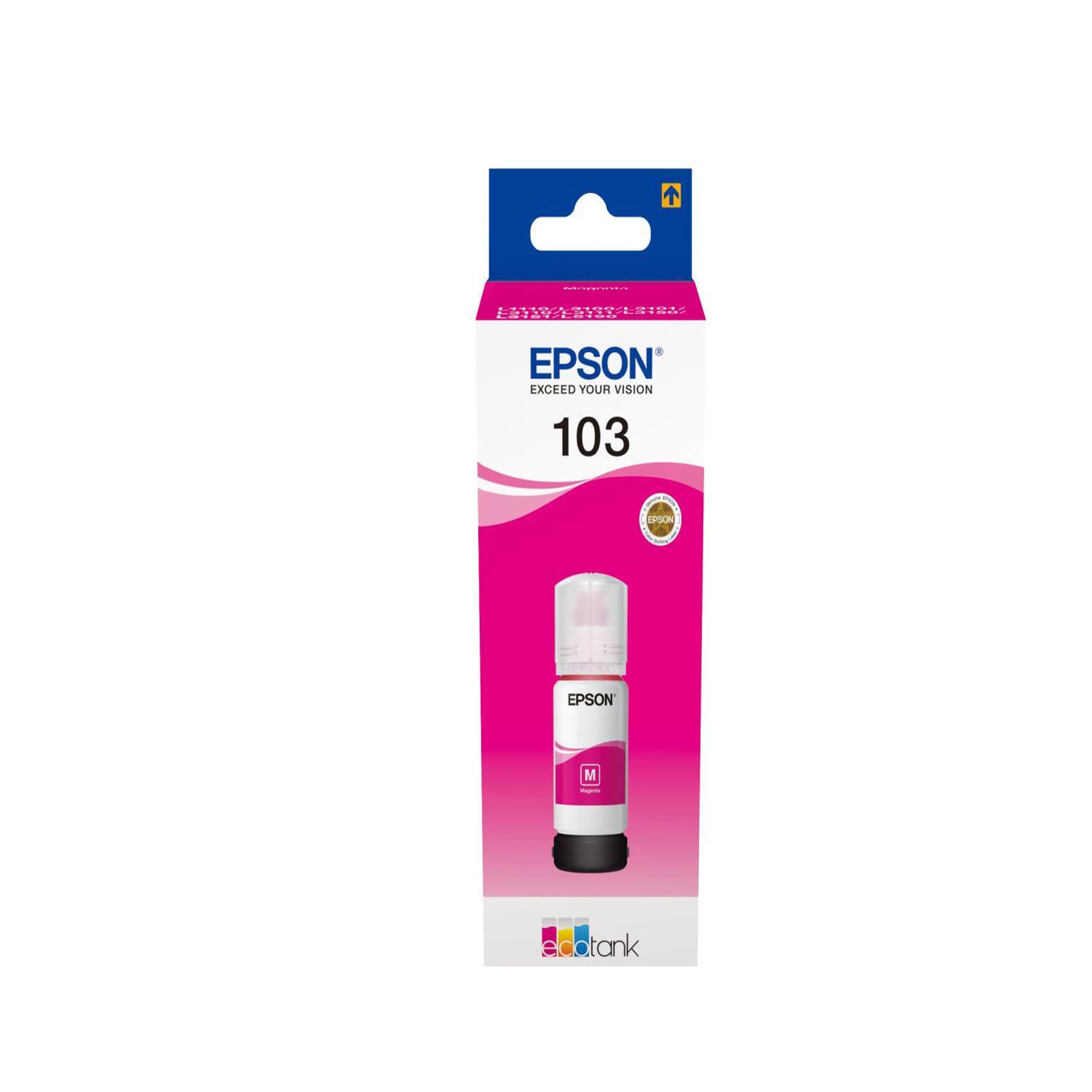 Voir la diapositive 2 : Epson Cartouche d encre Epson Ecotank 103 Magenta