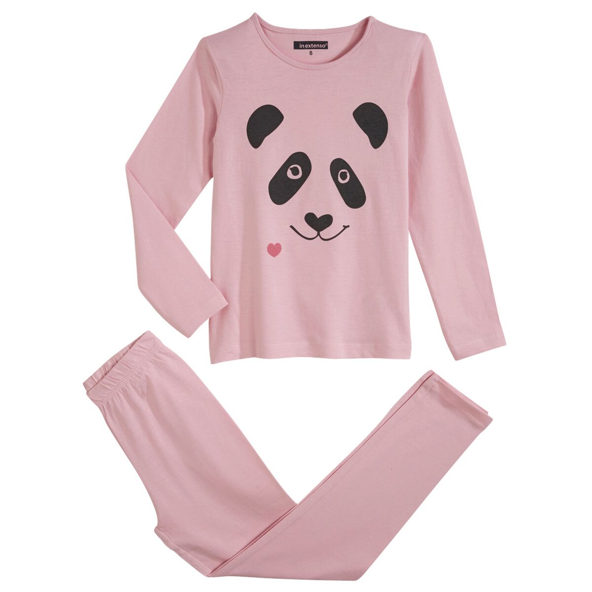 IN EXTENSO Pyjama manches longues en jersey fille 