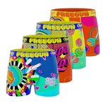 FREEGUN Lot de 4 boxers enfant Chupa Chups. Coloris disponibles : Jaune