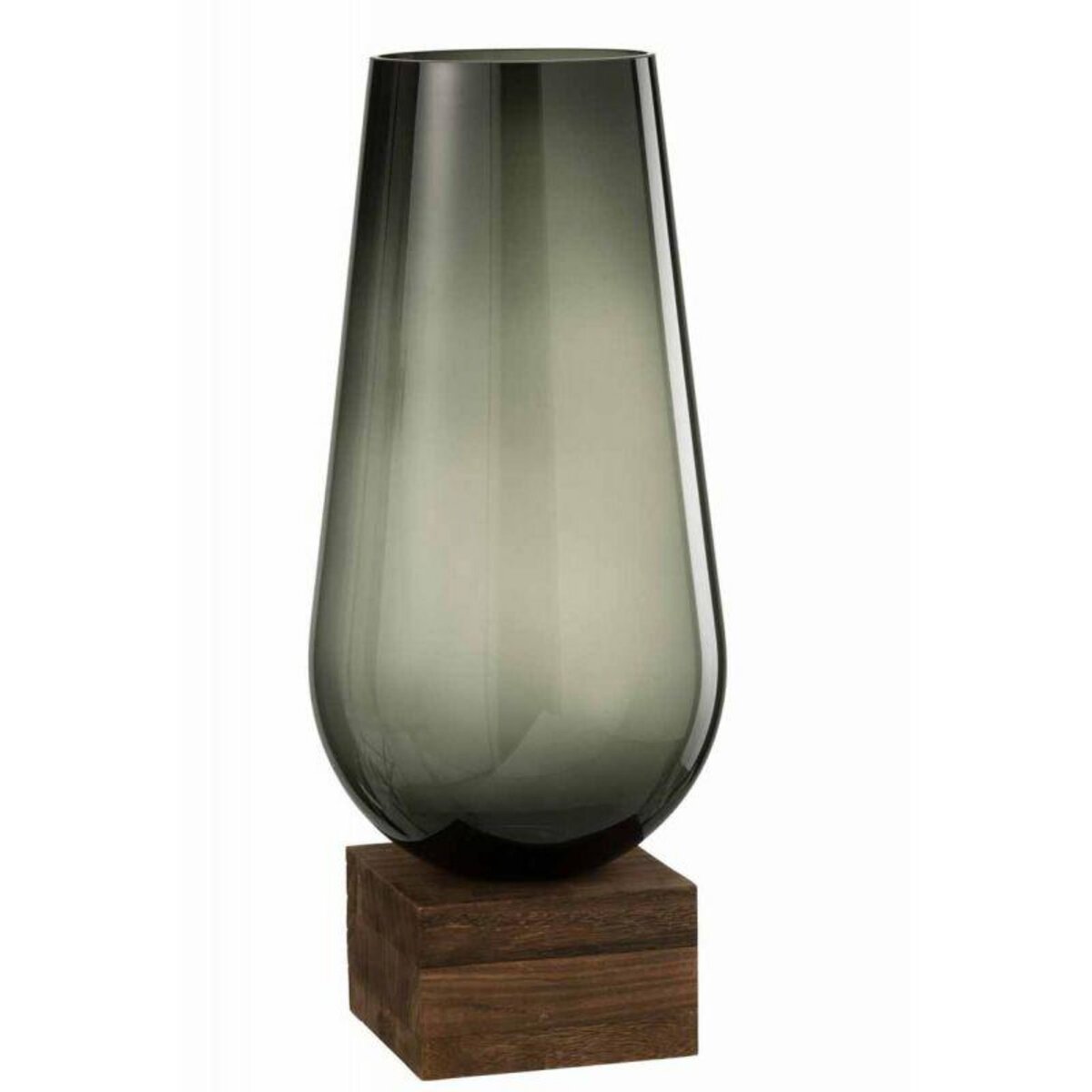 Paris Prix Vase sur Pied Design  Eno  56cm Vert & Marron