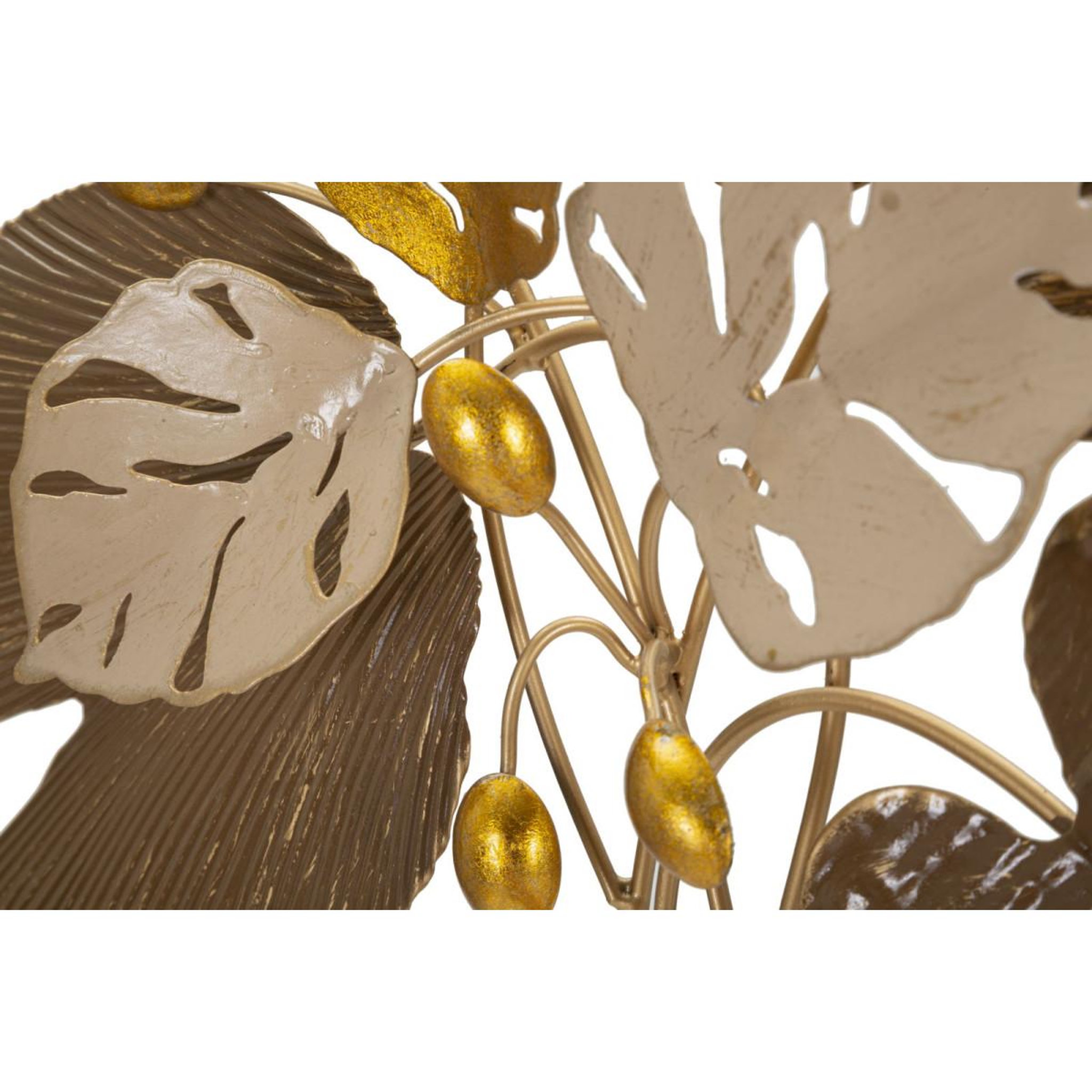 Voir la diapositive 4 : Paris Prix Décoration murale encadrée en métal  browy  50cm multicolore