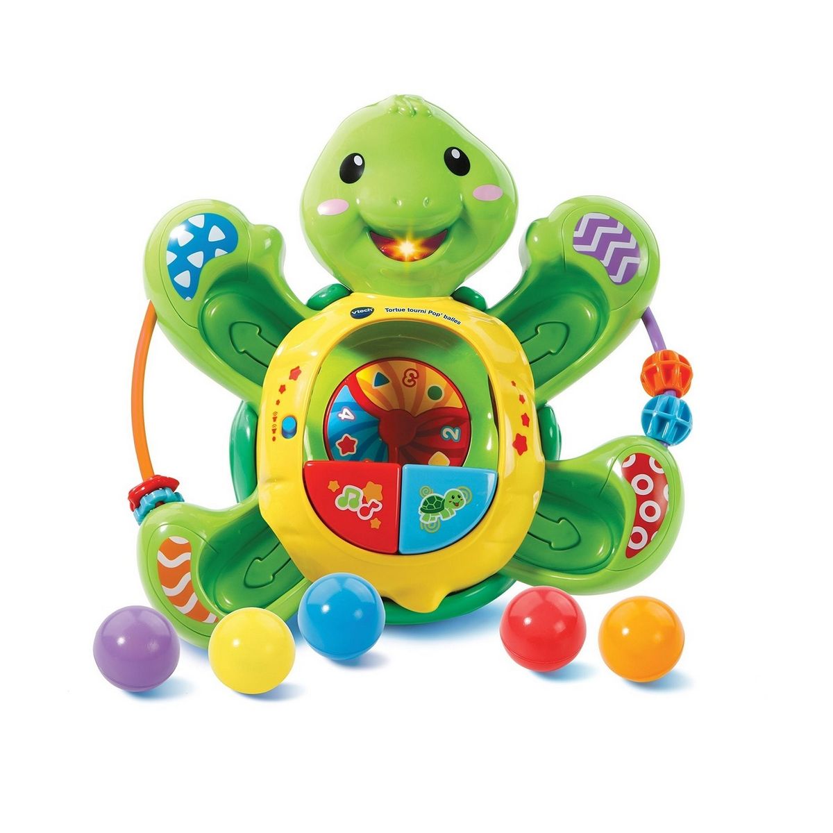 VTECH Jouet interactif Tortue Tourni - Pop'balles