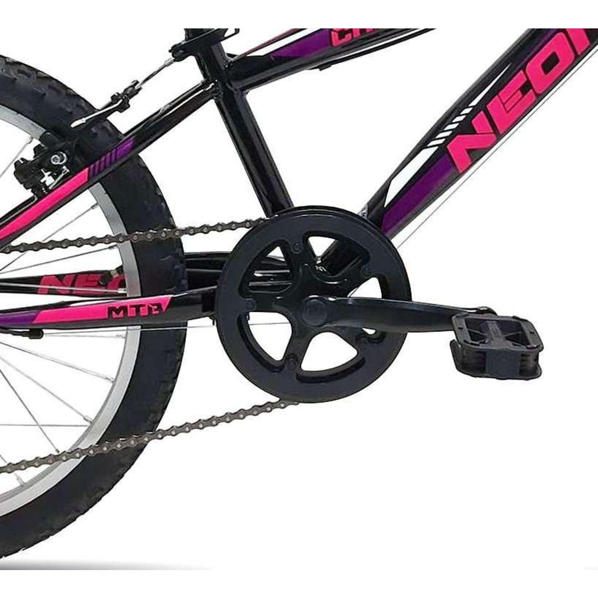 Vélo enfant 20'' - Cadre acier - Fourche Télescopique - 7 vitessses - Poignée Tournante - Freins V-Brake - Levier Alu