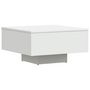 Voir la diapositive 2 : VIDAXL Table basse blanc 60x60x31,5 cm bois d'ingenierie