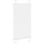 Voir la diapositive 4 : VIDAXL Store plisse blanc 80x100 cm largeur du tissu 79,4 cm polyester