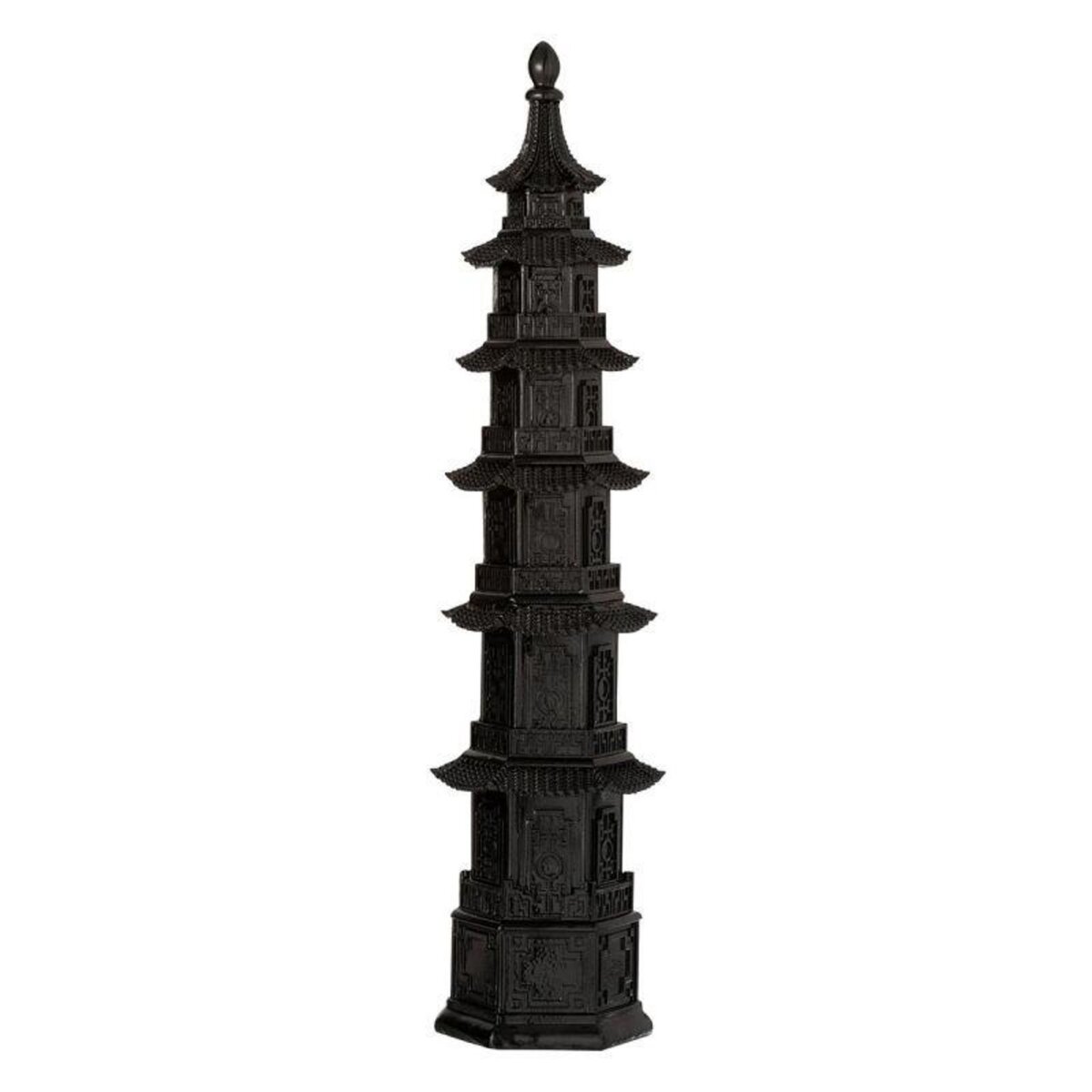 Paris Prix Temple Déco  Oriental  57cm Noir