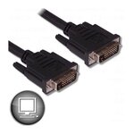LINEAIRE Cordon DVI-D Dual Link male / male  2m
