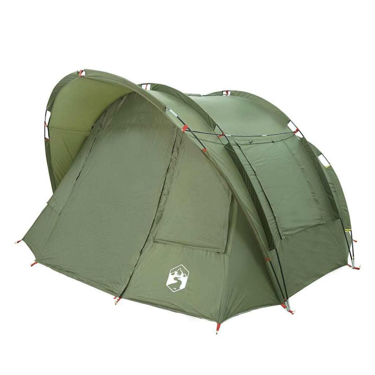 VIDAXL Tente de peche 2 personnes vert olive impermeable