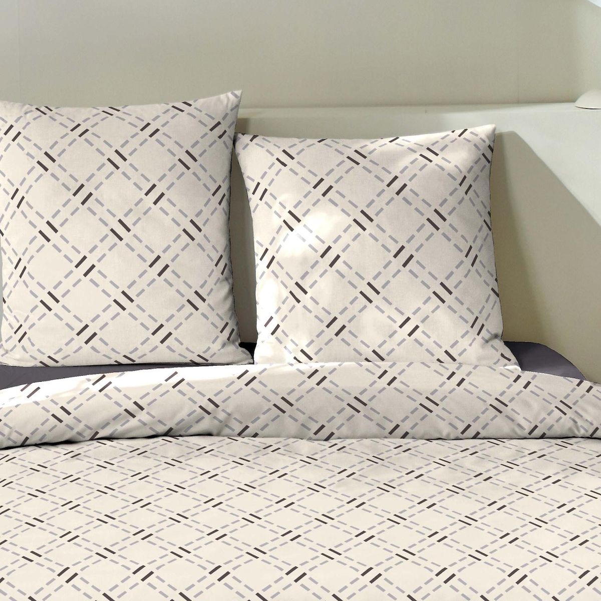 Home collection Parure Housse De Couette 100 %coton 57 Mateo