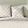 Voir la diapositive 3 : Home collection Parure Housse De Couette 100 %coton 57 Mateo