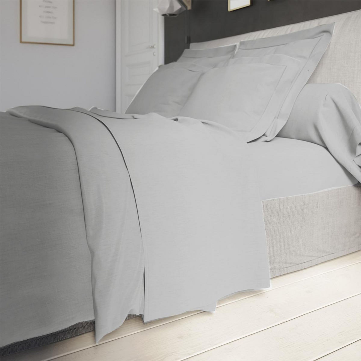 DODO Drap housse Influence Percale Pierre