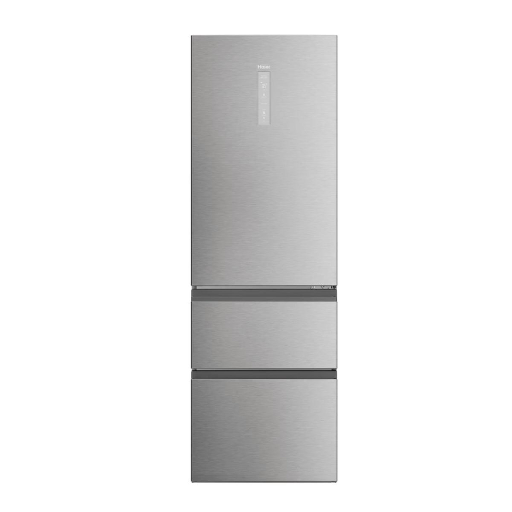 HAIER Réfrigérateur combiné 60cm 360l no frost argent - htw3618dnmg