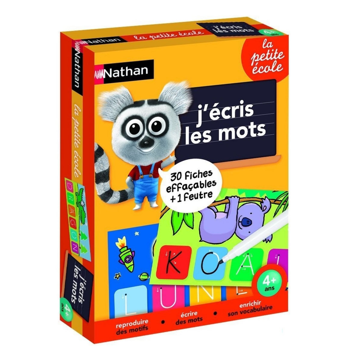 NATHAN J'écris les mots Jeu éducatif