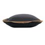 Voir la diapositive 2 : Paris Prix Coussin Déco Carré  Kelonia  40x40cm Anthracite