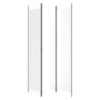 Voir la diapositive 4 : VIDAXL Cloison de separation 3 panneaux Blanc 150x220 cm Tissu