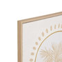 Voir la diapositive 2 : ATMOSPHERA Toile Déco 3D Palmier  Meryl  45x60cm Blanc