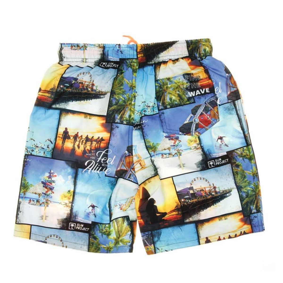 SUN PROJECT Short de bain /Orange Garçon Sun project3069