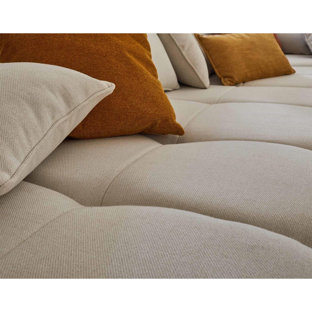 LISA DESIGN Caracas - module d'assise gauche - en tissu