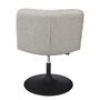 Voir la diapositive 5 : The Home Deco Factory Fauteuil de salon pivotant Askim
