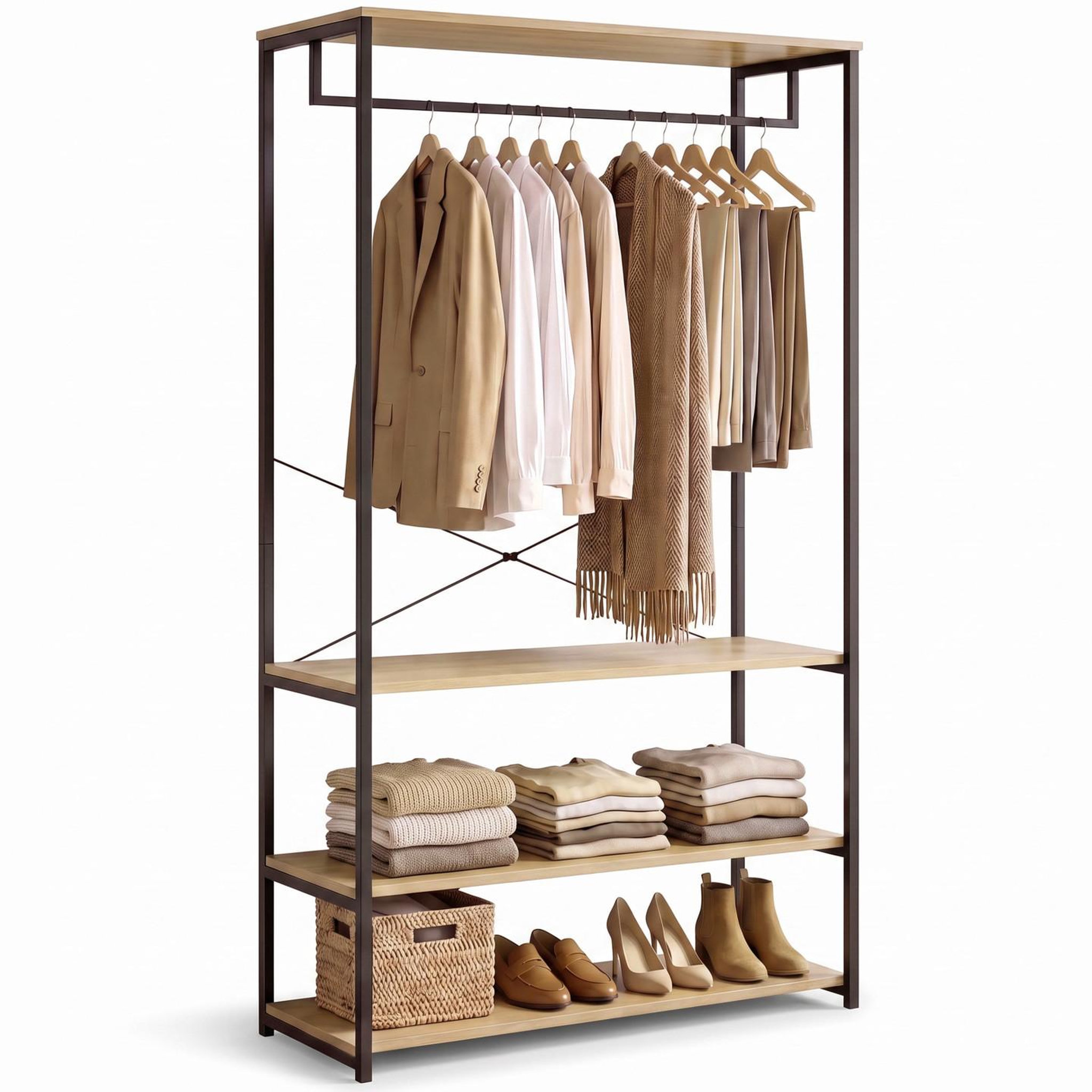 ID MARKET Dressing large l. 100 cm detroit design industriel