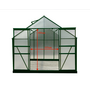 Voir la diapositive 3 : Hisense Serre jardin aluminium 7.44 m² vert - sr3024j