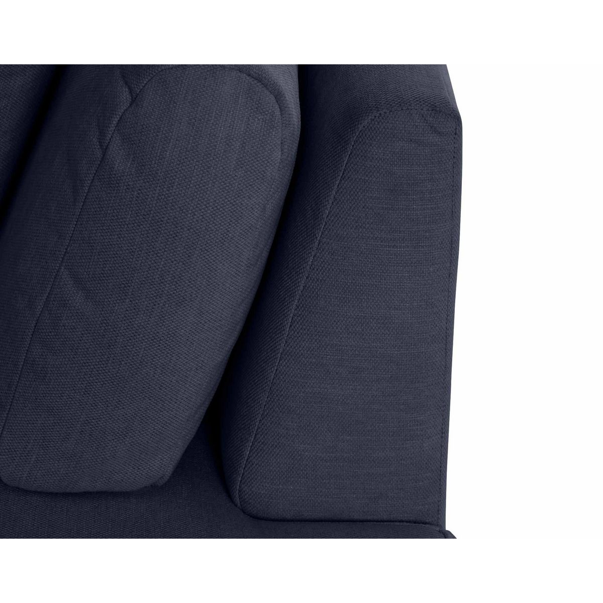 LISA DESIGN Santorini - module d'assise droit - en tissu texturé