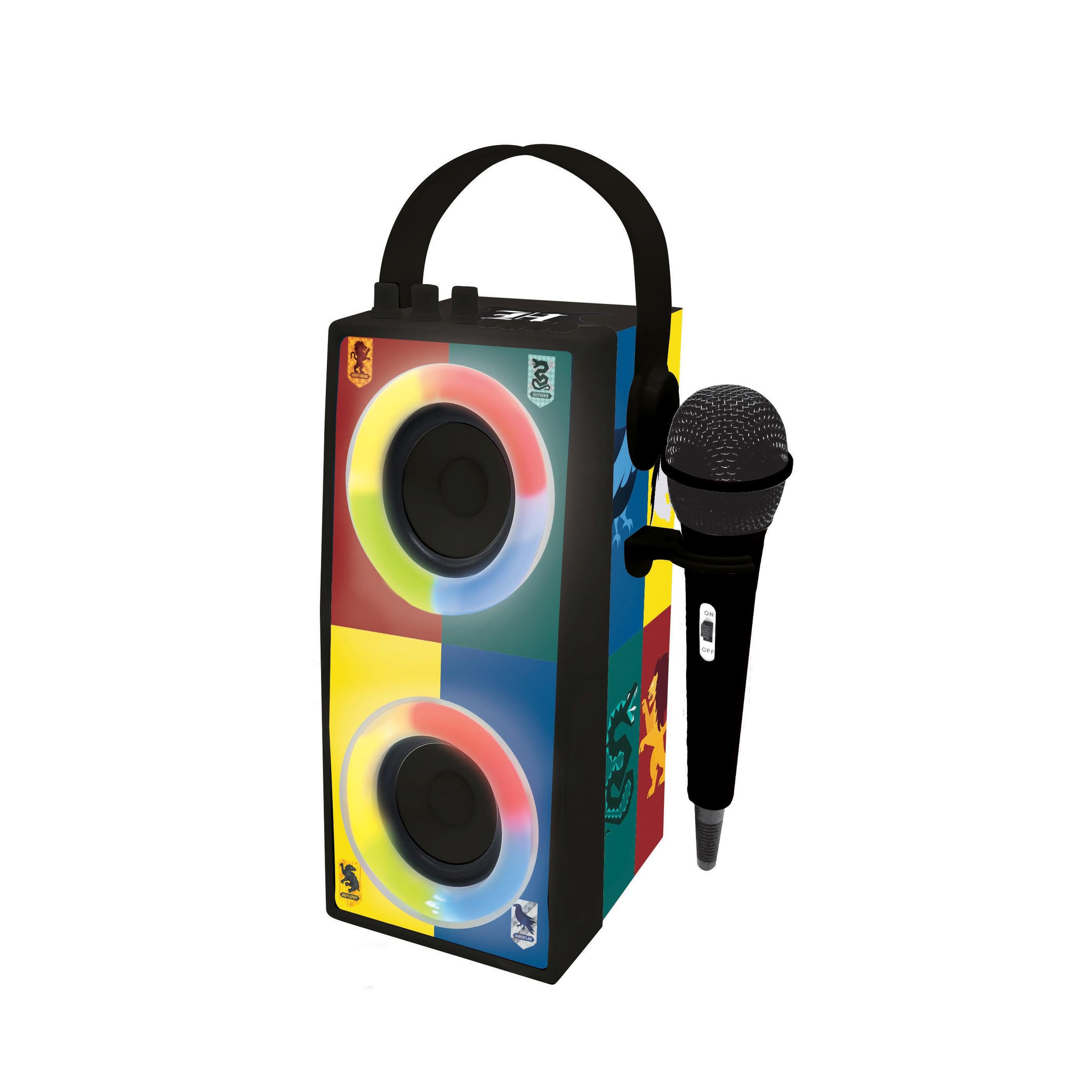 Lexibook Enceinte Bluetooth portable avec micro et effets lumineux Harry Potter