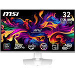 MSI Ecran PC Gamer MPG 321URXW 32  4K 240Hz QD-OLED HDR True Black 400 HDMI 2.1 USB-C 90W