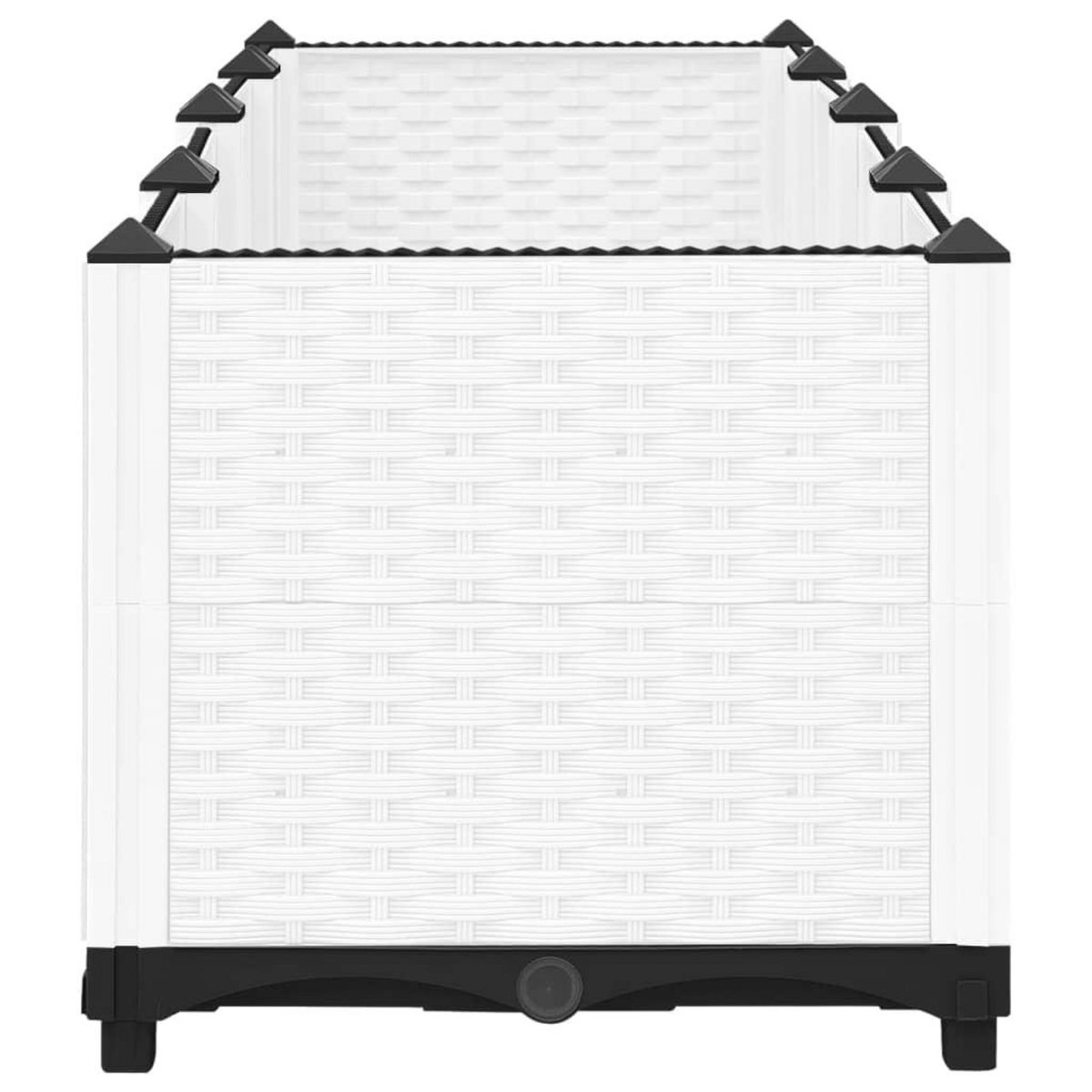 VIDAXL Lit sureleve 160x40x38 cm Polypropylene
