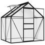 Voir la diapositive 5 : VIDAXL Serre Anthracite Aluminium 2,47 m^2