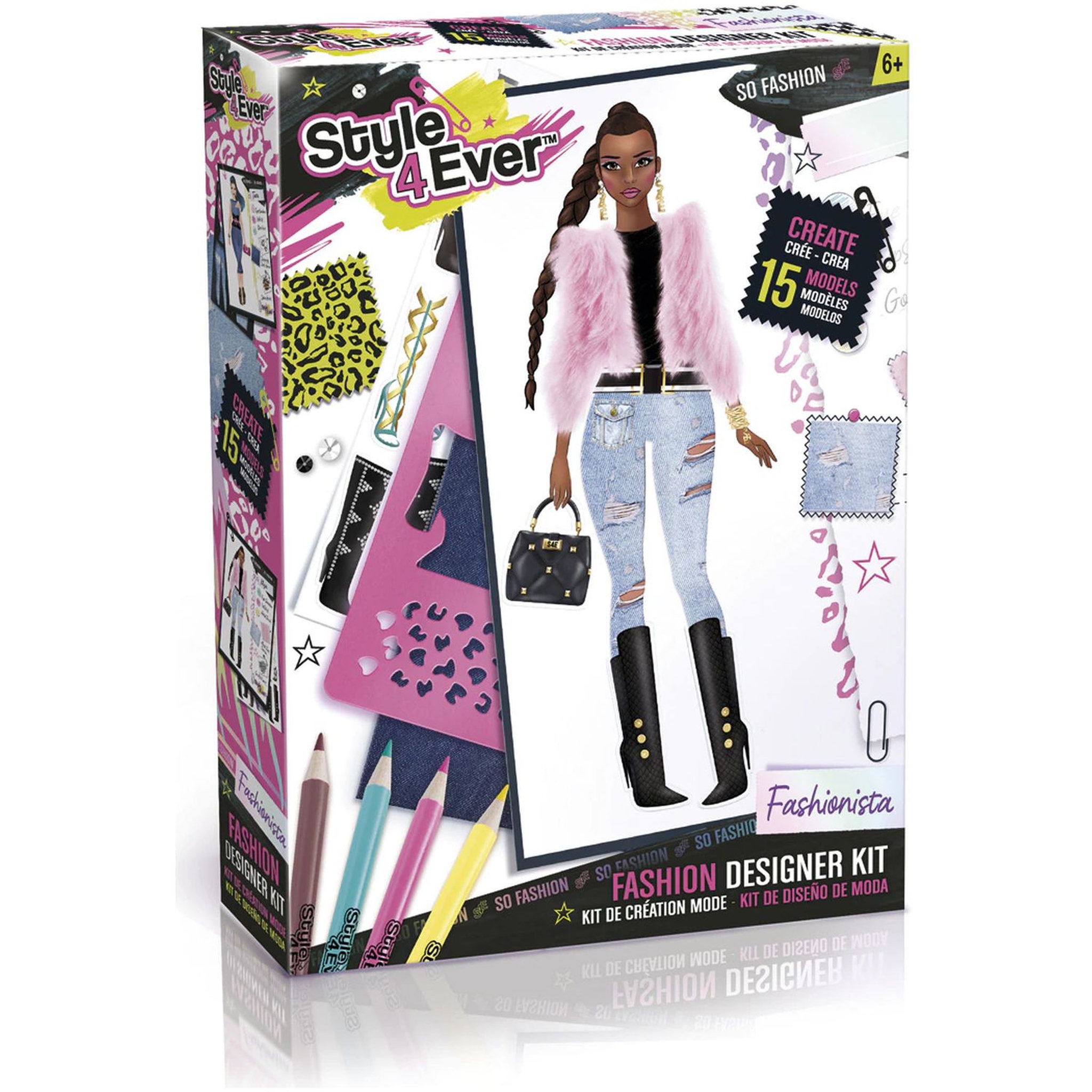 Voir la diapositive 2 : CANAL TOYS Kit mode chic
