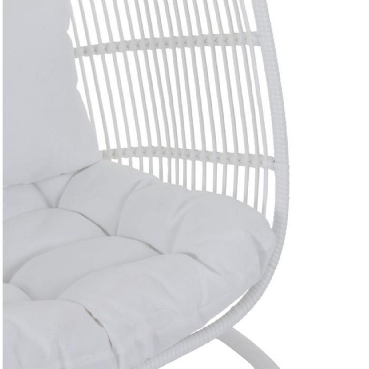 Paris Prix Fauteuil Suspendu Ovale  Aciera  193cm Blanc