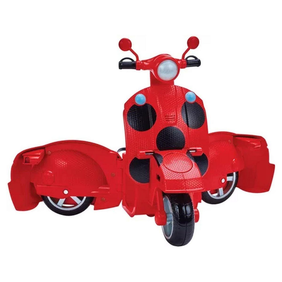 BANDAI Scooter Lucky Charm et sa poupée Lady Bug